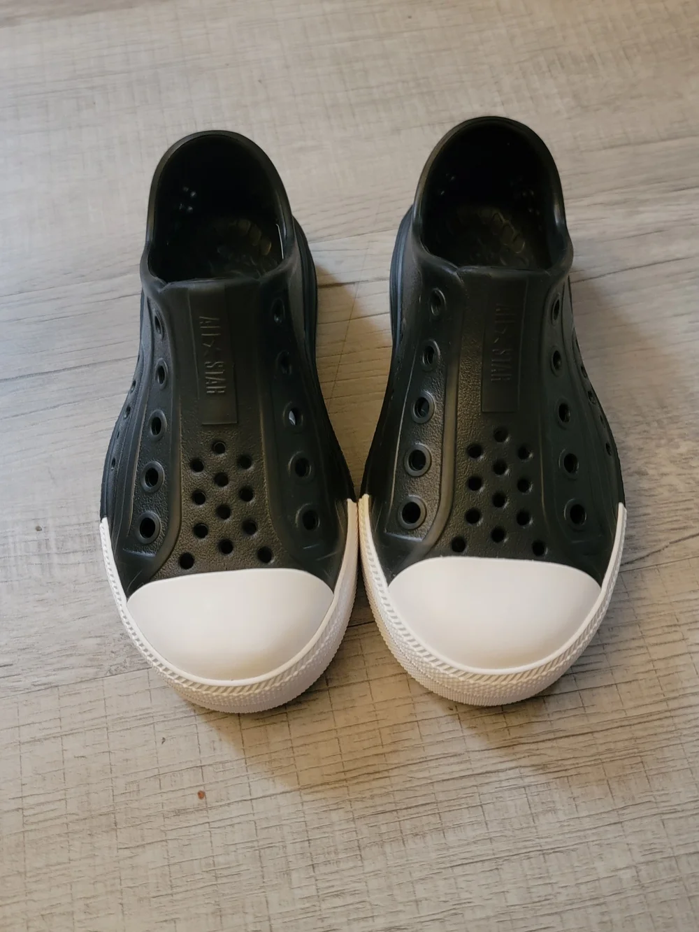Converse Kids Black and White Water Shoes
